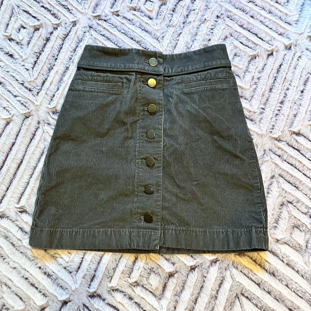 Wilfred Free Corduroy Karmen Skirt - Picture 2 of 7
